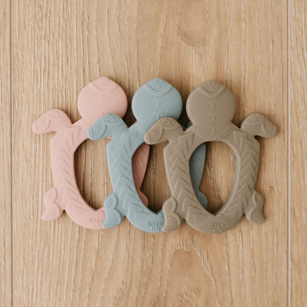 BO &amp; KO Baby Polynesian Turtle Teether