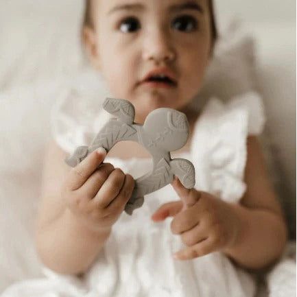 BO &amp; KO Baby Polynesian Turtle Teether