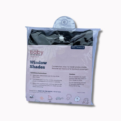 Baby On The Move Window Shade Rectangle