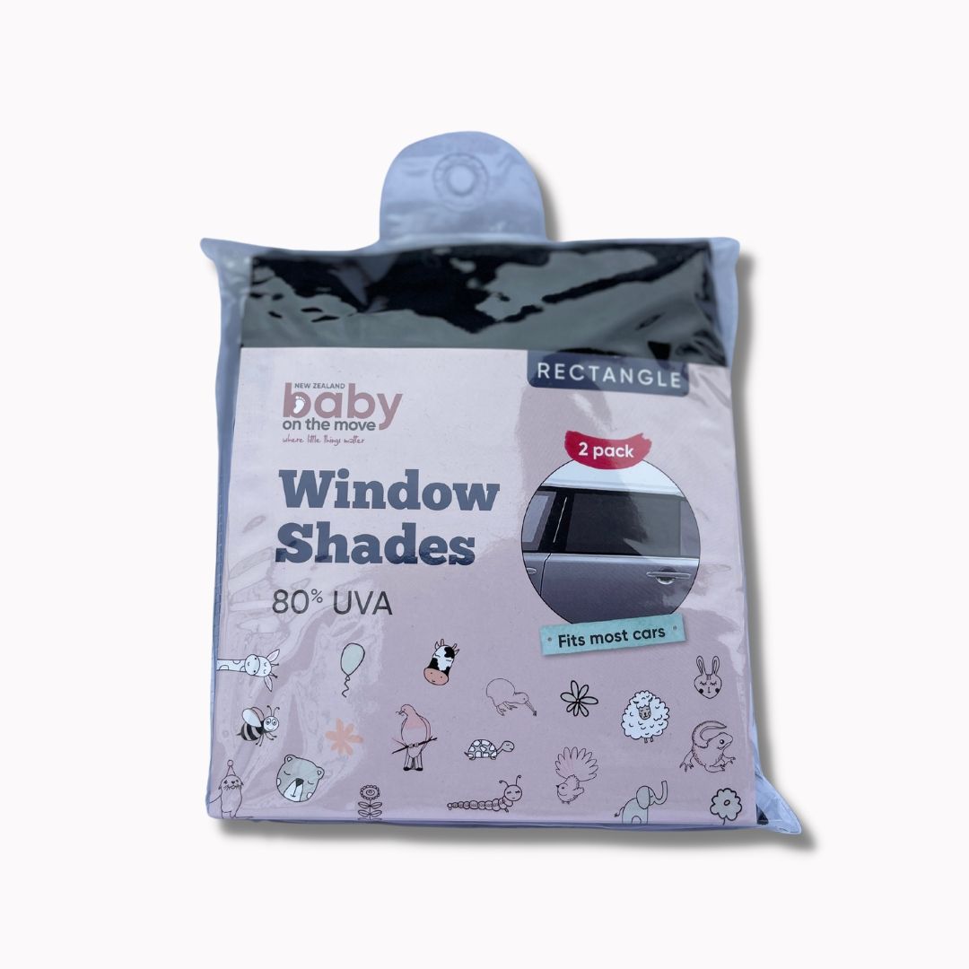 Baby On The Move Window Shade Rectangle
