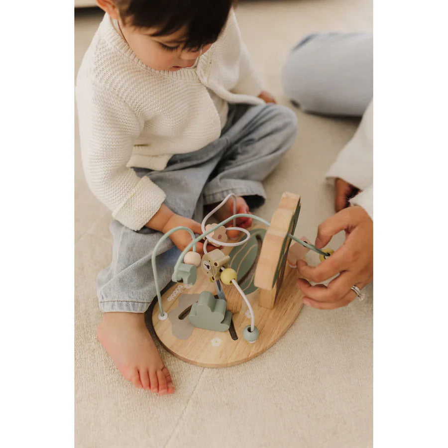 Bubble Wooden Bead Maze