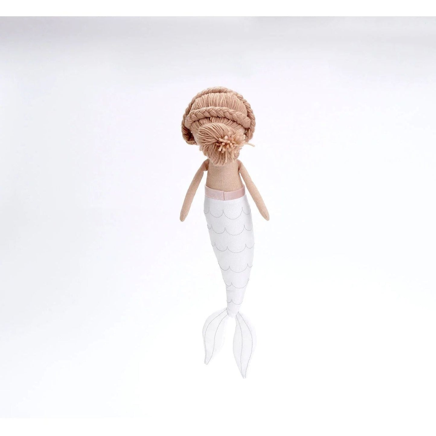 Bubble Pearl the White Mermaid Plush Toy