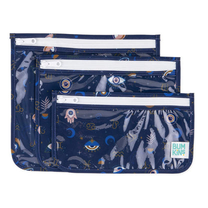 Bumkins Clear Travel Bag 3pk