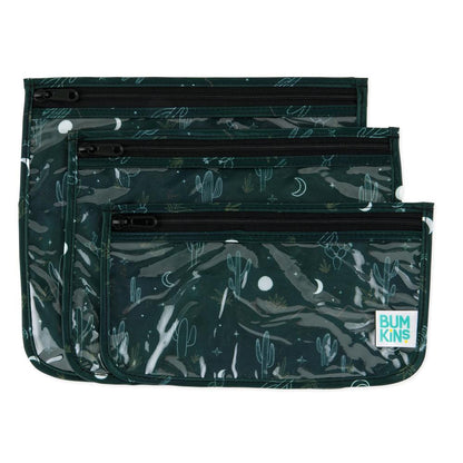 Bumkins Clear Travel Bag 3pk