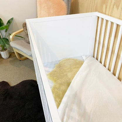 Classic New Zealand Sleep Short Wool Sheepskin Baby Rug