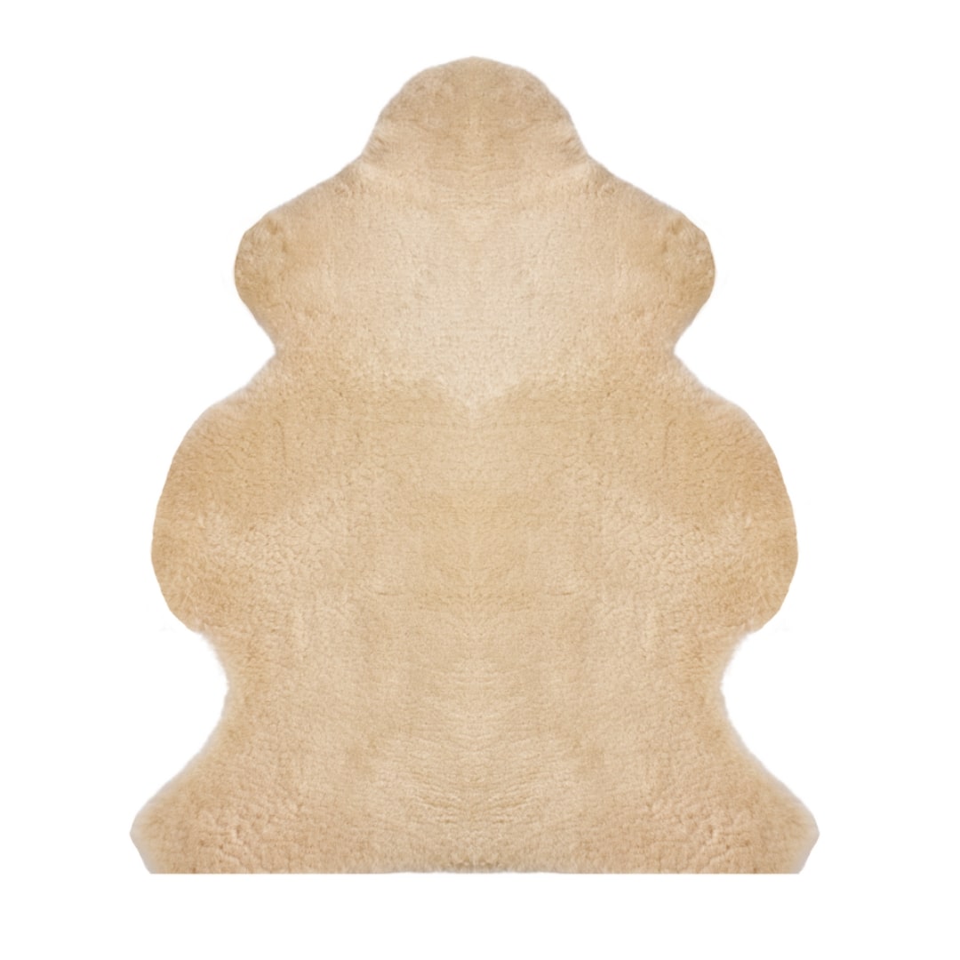 Classic New Zealand Sleep Short Wool Sheepskin Baby Rug