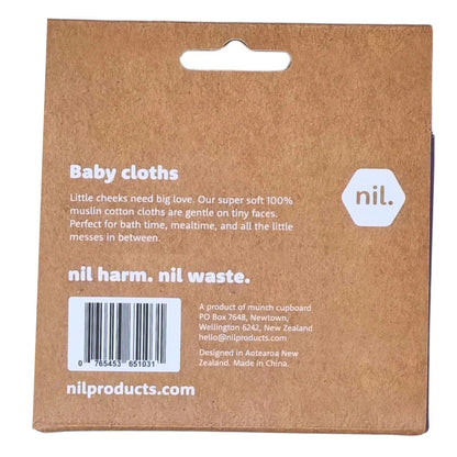 nil. Baby Face Cloths
