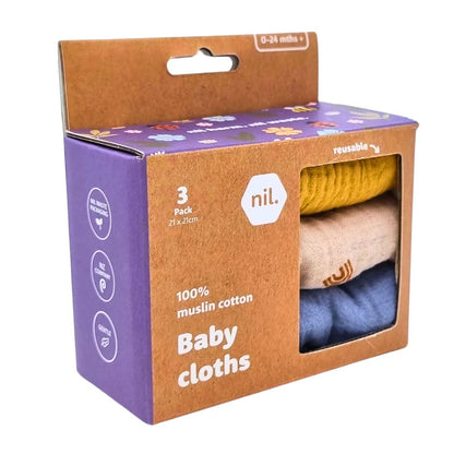 nil. Baby Face Cloths