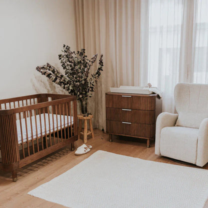 Babyrest Juno Cot Walnut