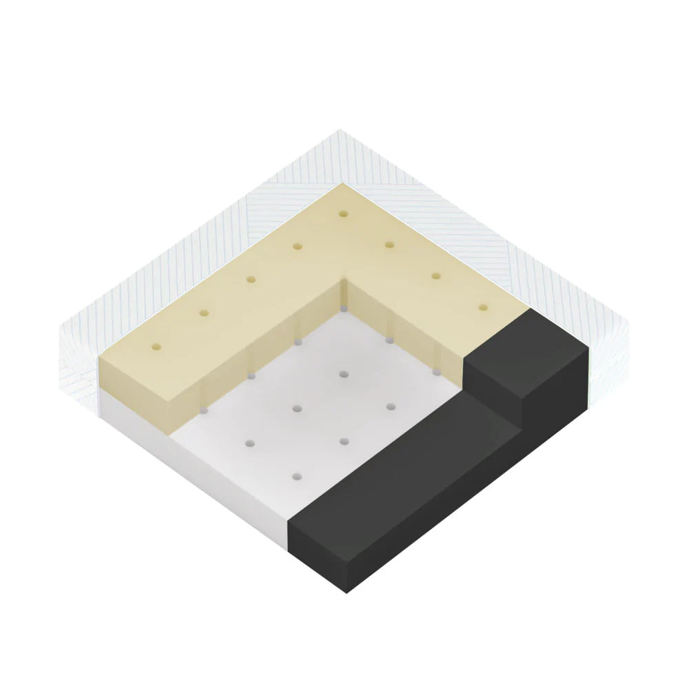 Babyrest DuoCore Cot Mattress 1400 x 700 x 95mm