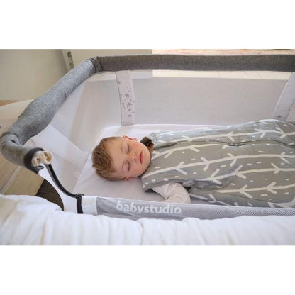 Babystudio Bedside Sleeper with Carry Bag &amp; Mattress
