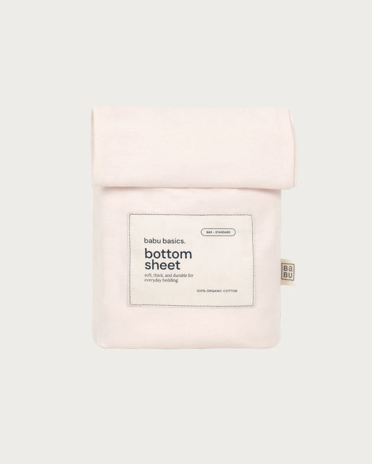 Babu Organic Bassinet Fitted Sheet