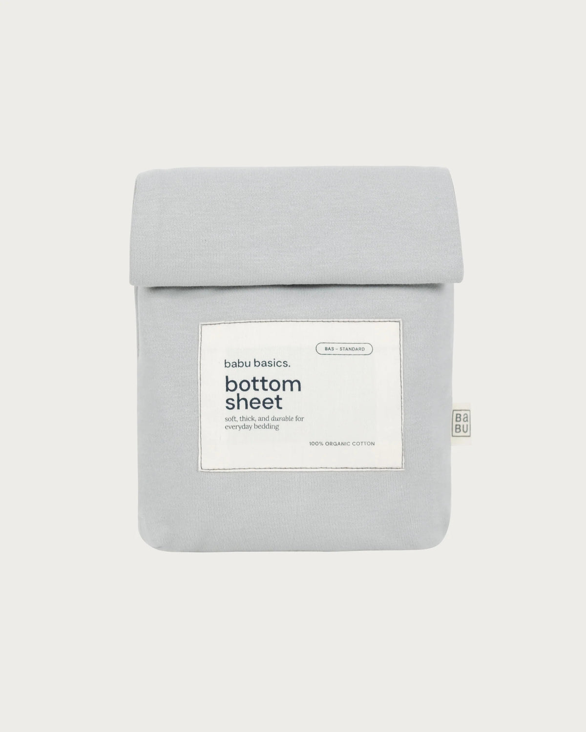 Babu Organic Bassinet Fitted Sheet