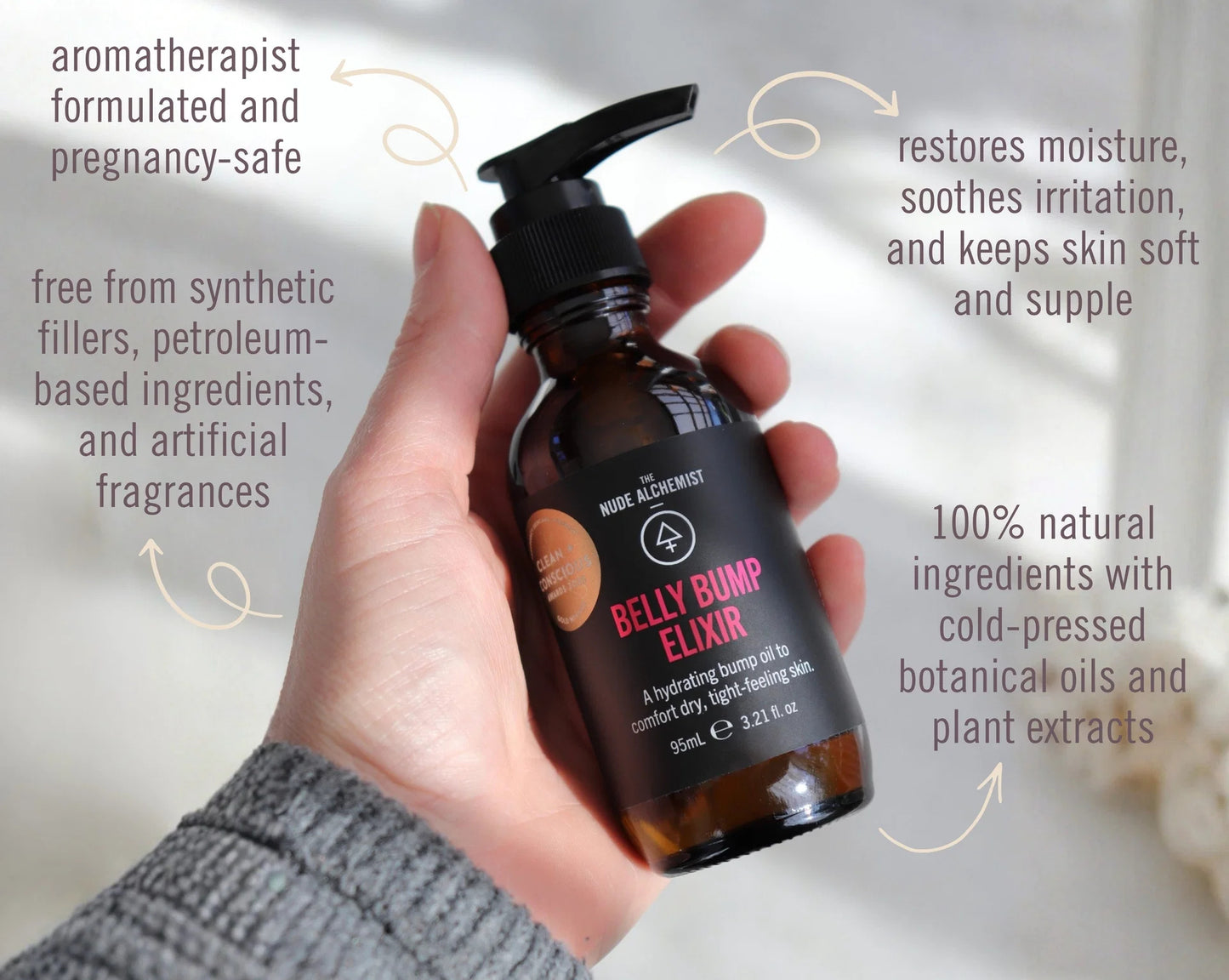The Nude Alchemist Belly Bump Elixir