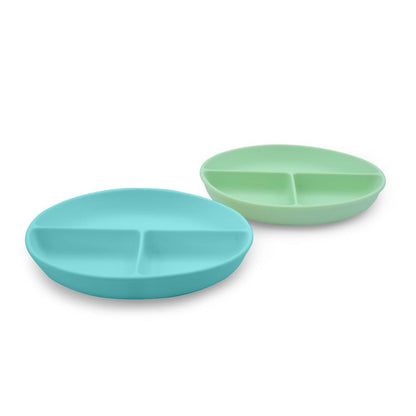 Melii Silicone Suction Plate 2pk