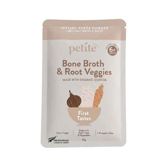 Petite Eats Bone Broth & Root Veggies Baby Puree Powder 20g