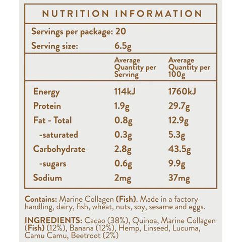 Petite Eats Chocolicious Superfood Smoothie Mix 130g - 20 Servings