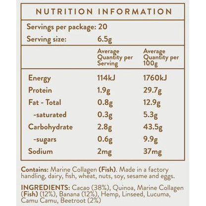 Petite Eats Chocolicious Superfood Smoothie Mix 130g - 20 Servings