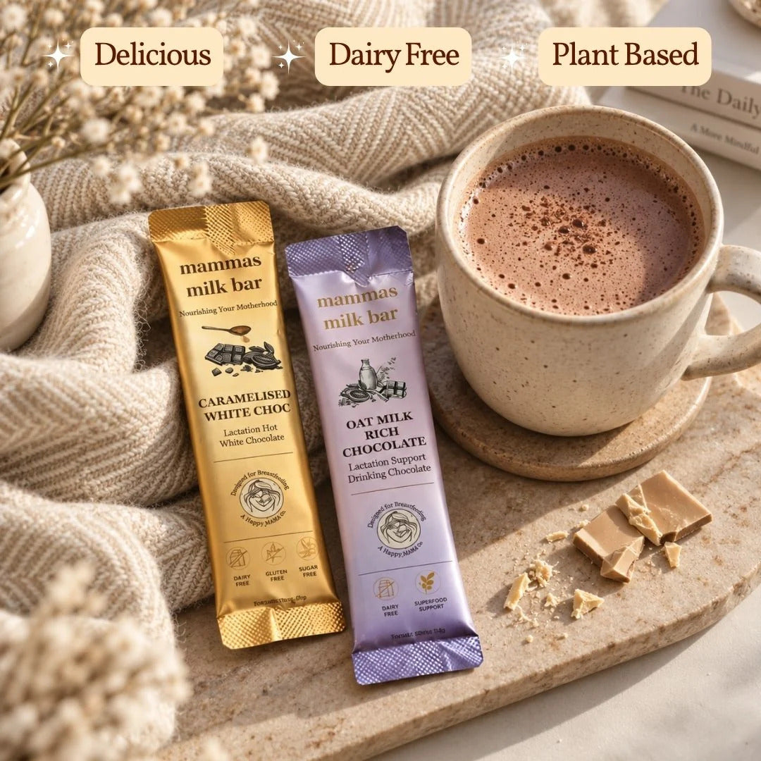 Mammas Milk Bar Lactation Oat Milk Rich Hot Chocolate