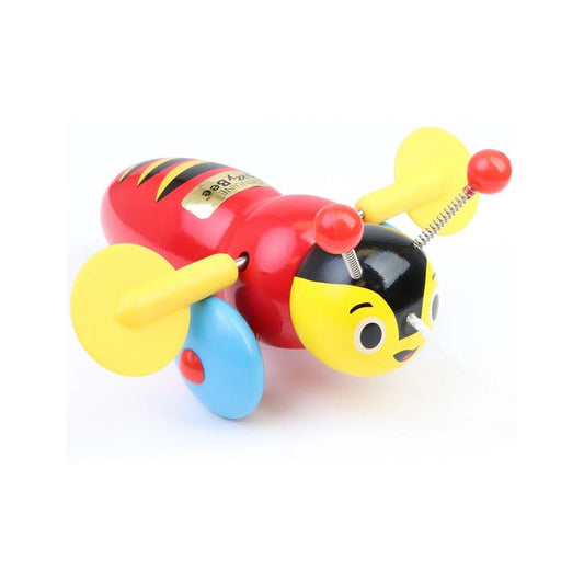 Buzzy Bee Classic Wooden Pull Along Toy
