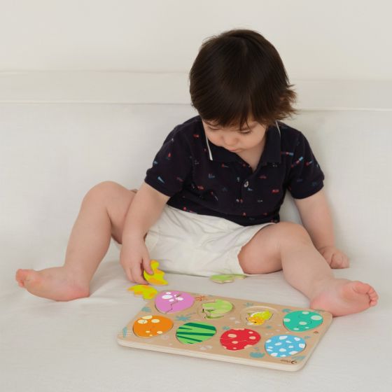 Classic World Dinosaur Puzzle - Layered