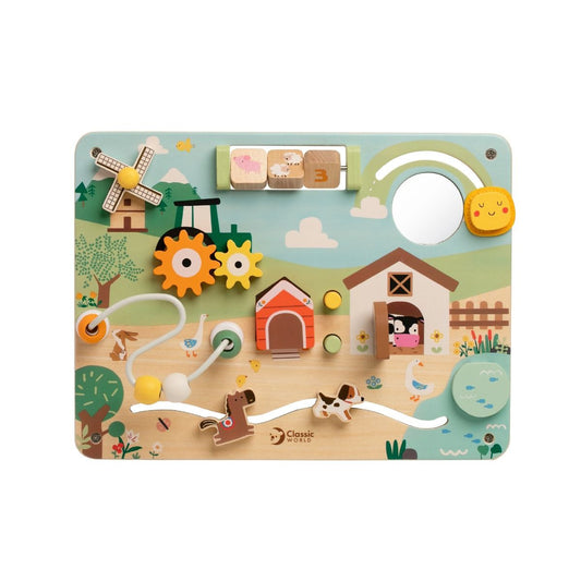 Classic World Busy Board - Farm