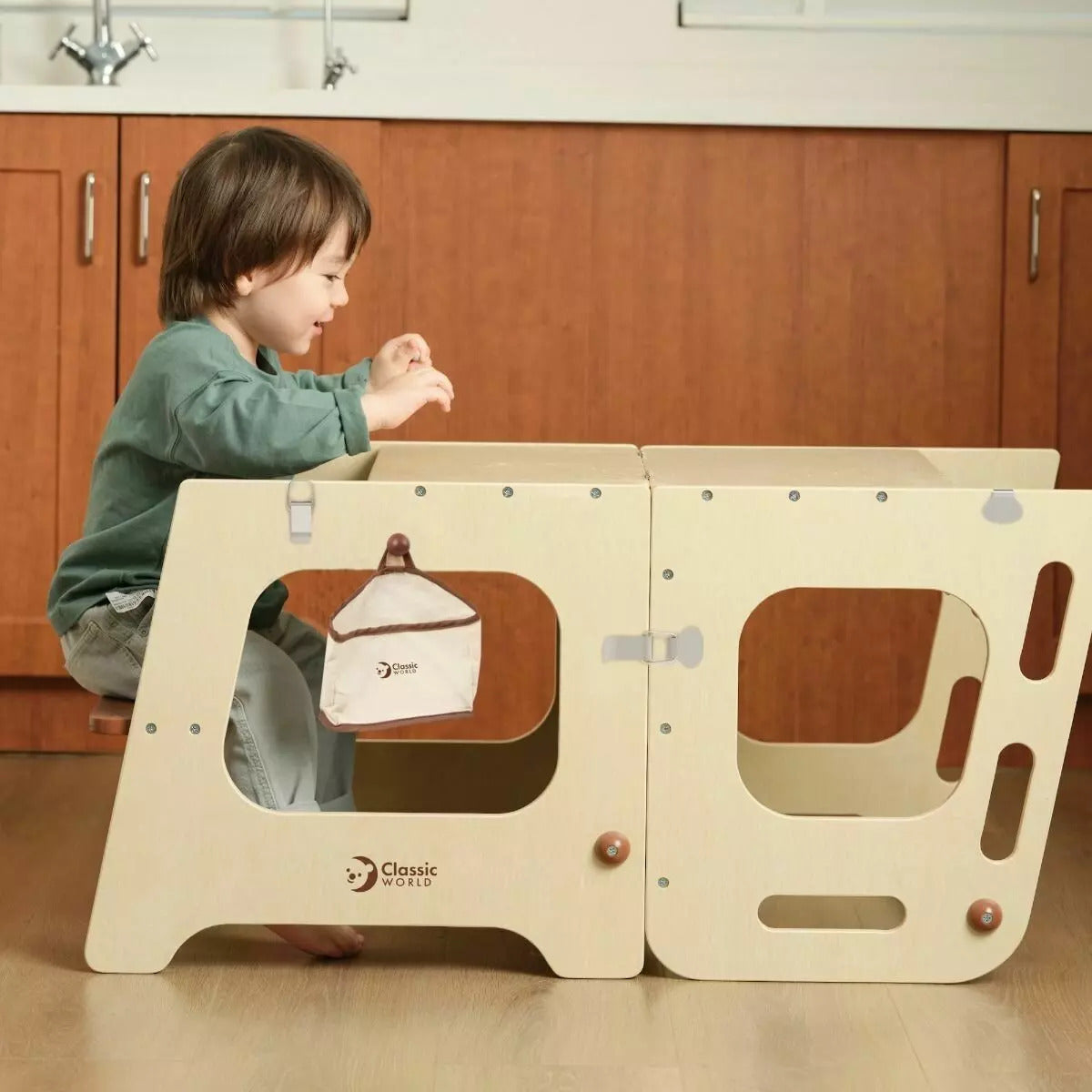 Classic World Convertible Learning Tower and Table