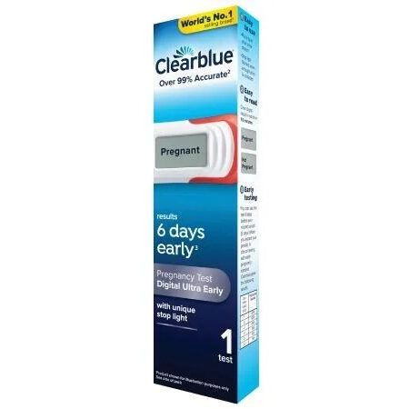 Clearblue Digital Ultra Early Detection Pregnancy Test 1pk