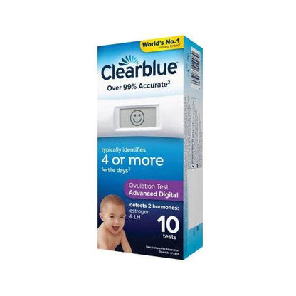 Clearblue Trying For Baby Kit - Digital Ovulation Test 10+1 pk