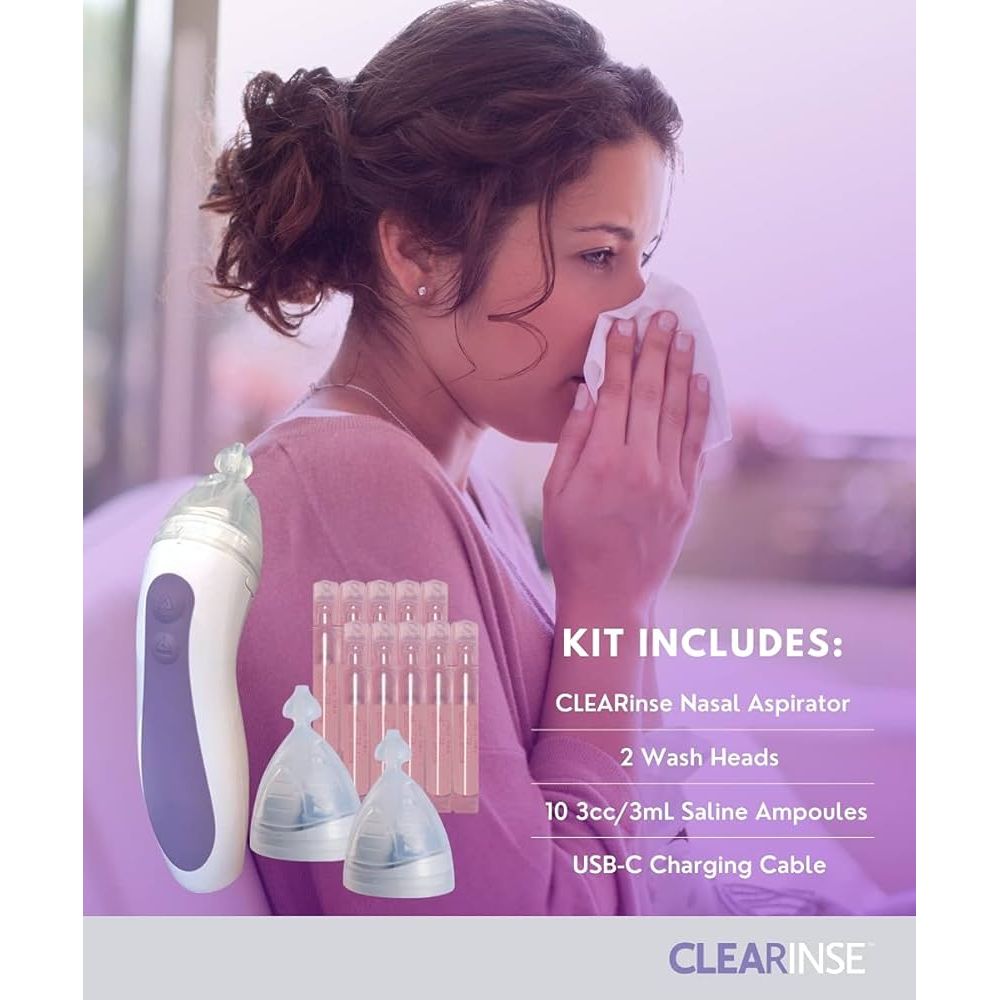 CLEARinse Electric Nasal Aspirator Starter Kit