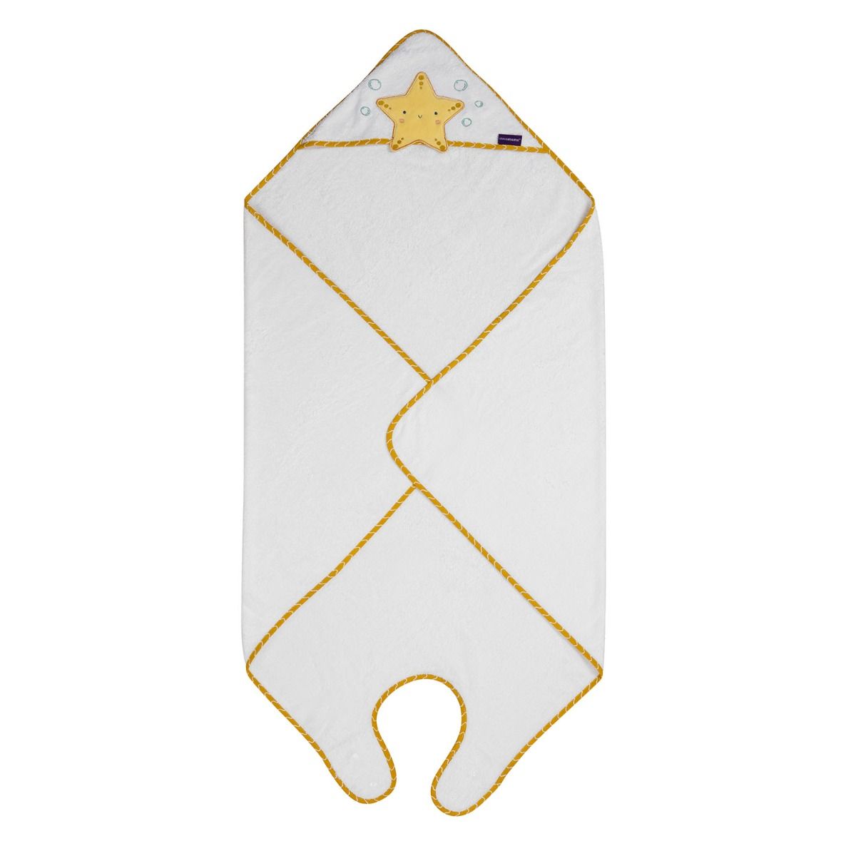 ClevaMama Bamboo Extra Large Apron Baby Bath Towel