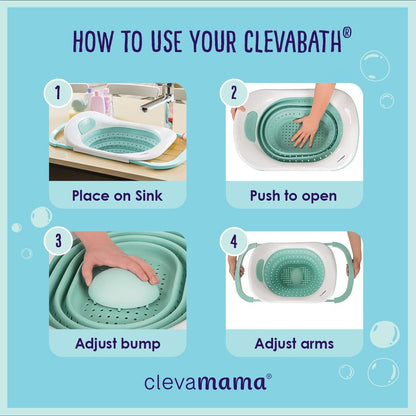 ClevaMama ClevaBath® The Baby Sink Bath