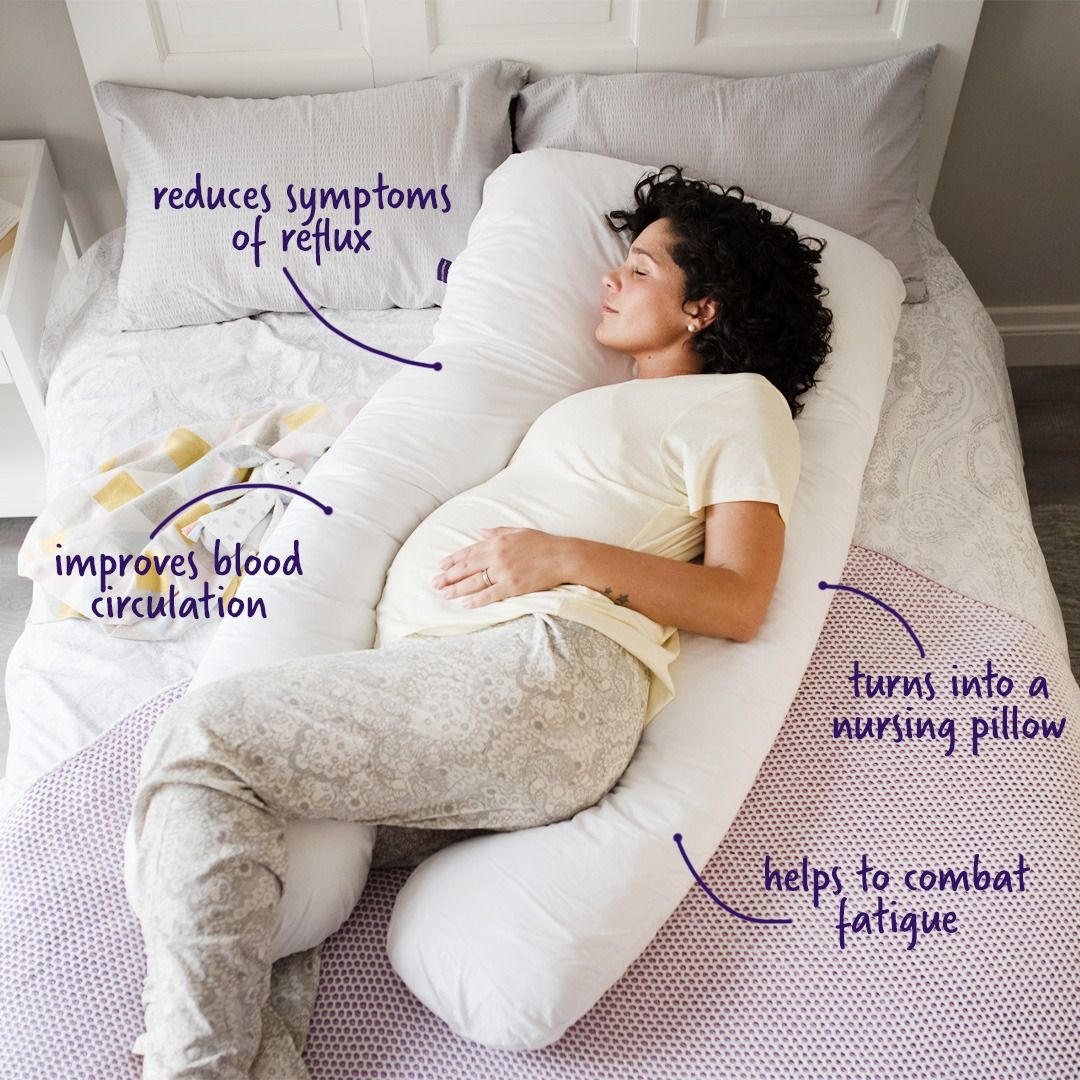 ClevaMama Therapeutic Body & Bump Maternity Pillow