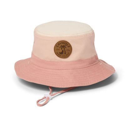 Crywolf Reversible Bucket Hat - Blush Colourblock