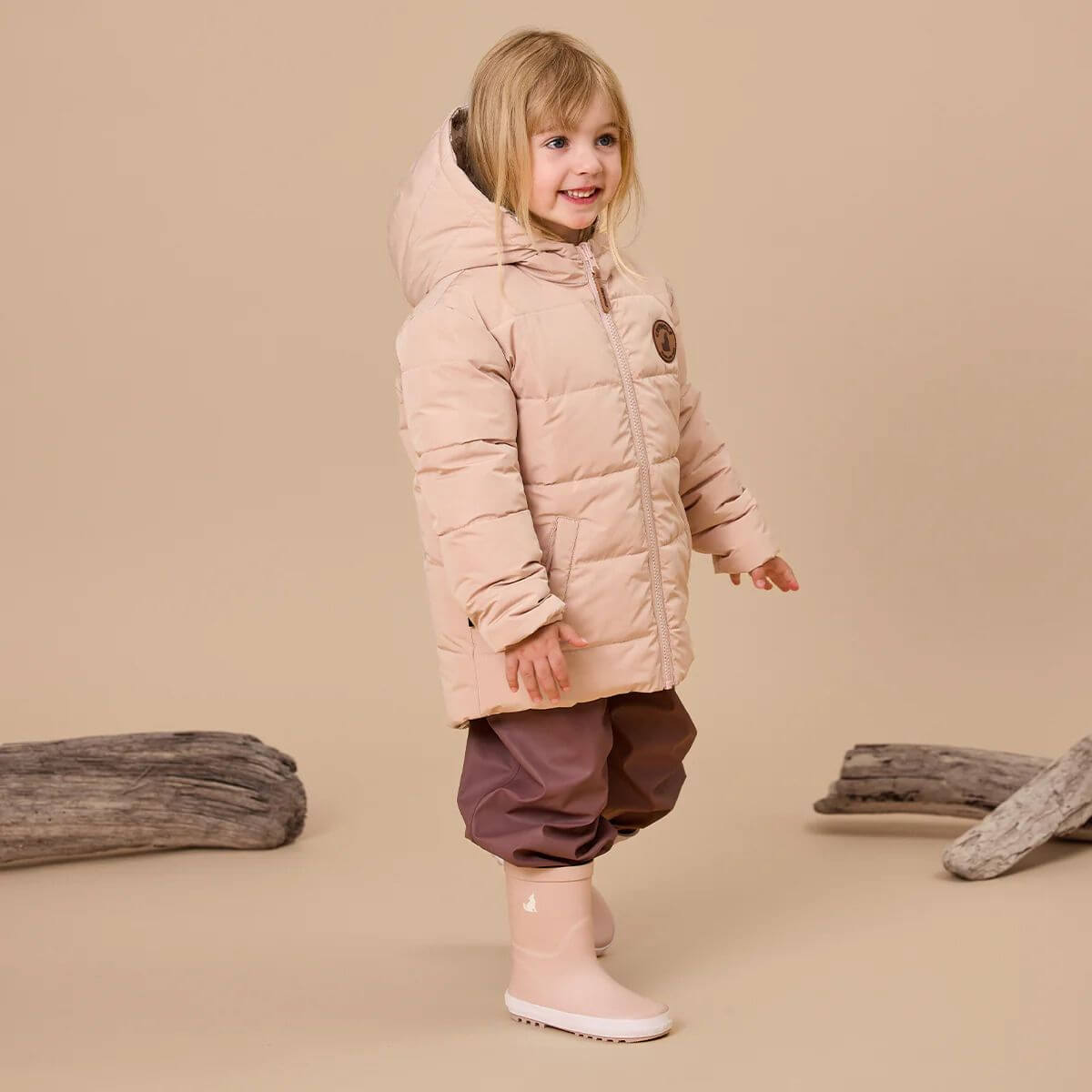 Crywolf Reversible Eco-Puffer Daisy Floral