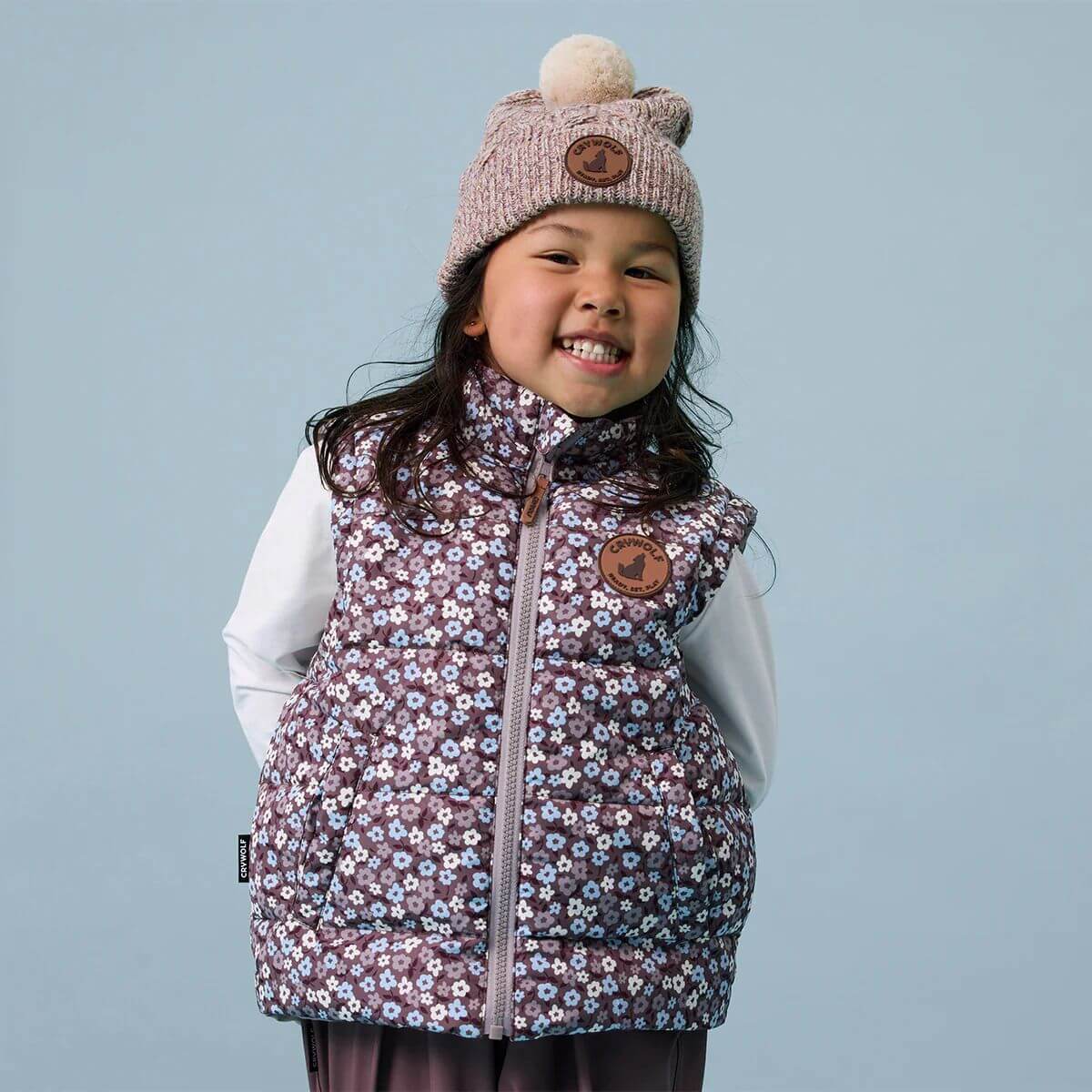 Crywolf Reversible Vest Flower Fields