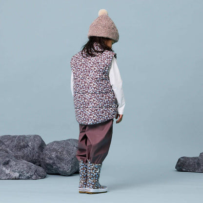 Crywolf Reversible Vest Flower Fields
