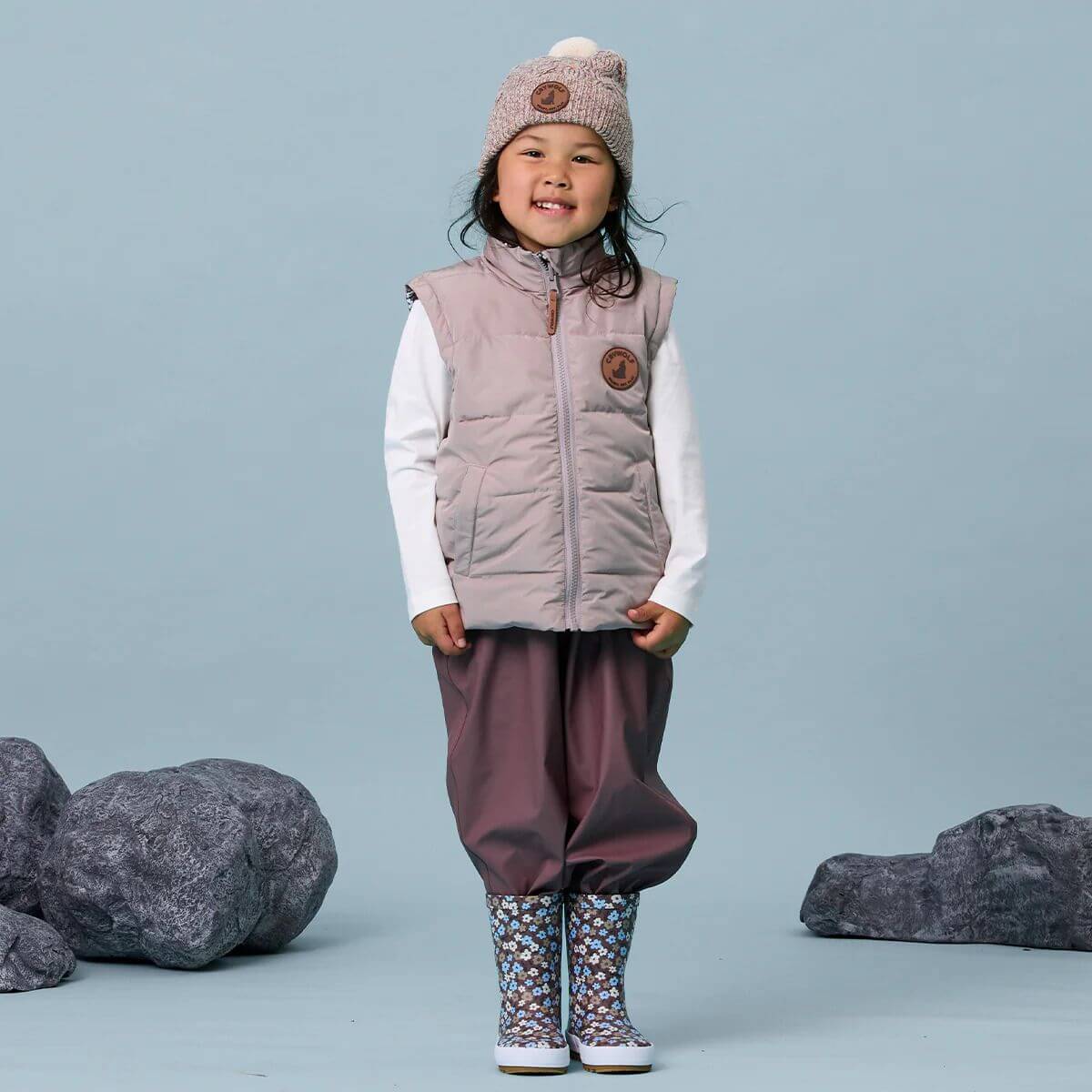Crywolf Reversible Vest Flower Fields