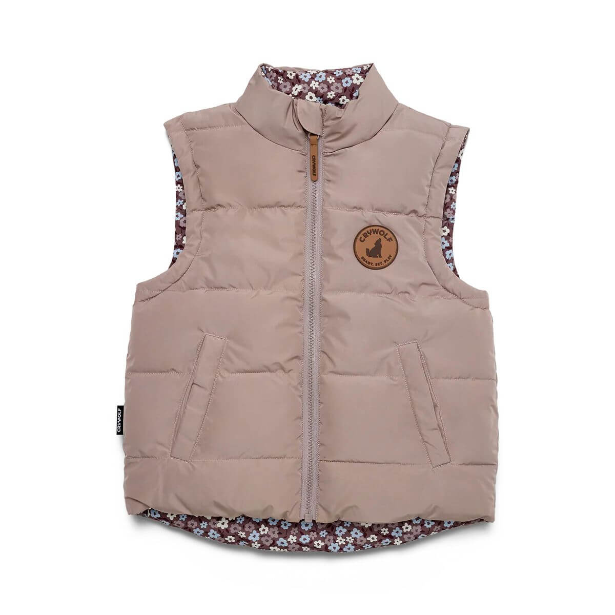 Crywolf Reversible Vest Flower Fields