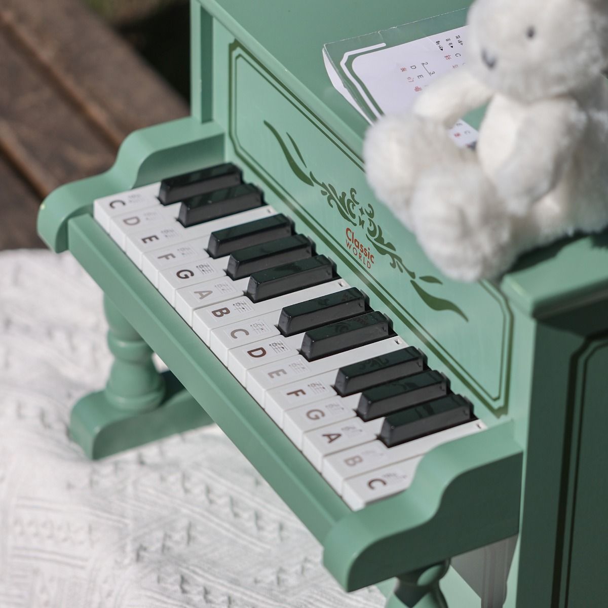 Classic World Vintage Piano Musical Toy