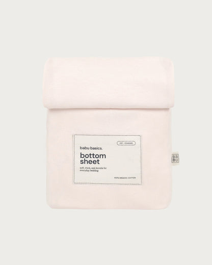Babu Organic Cotton Cot Fitted Sheet