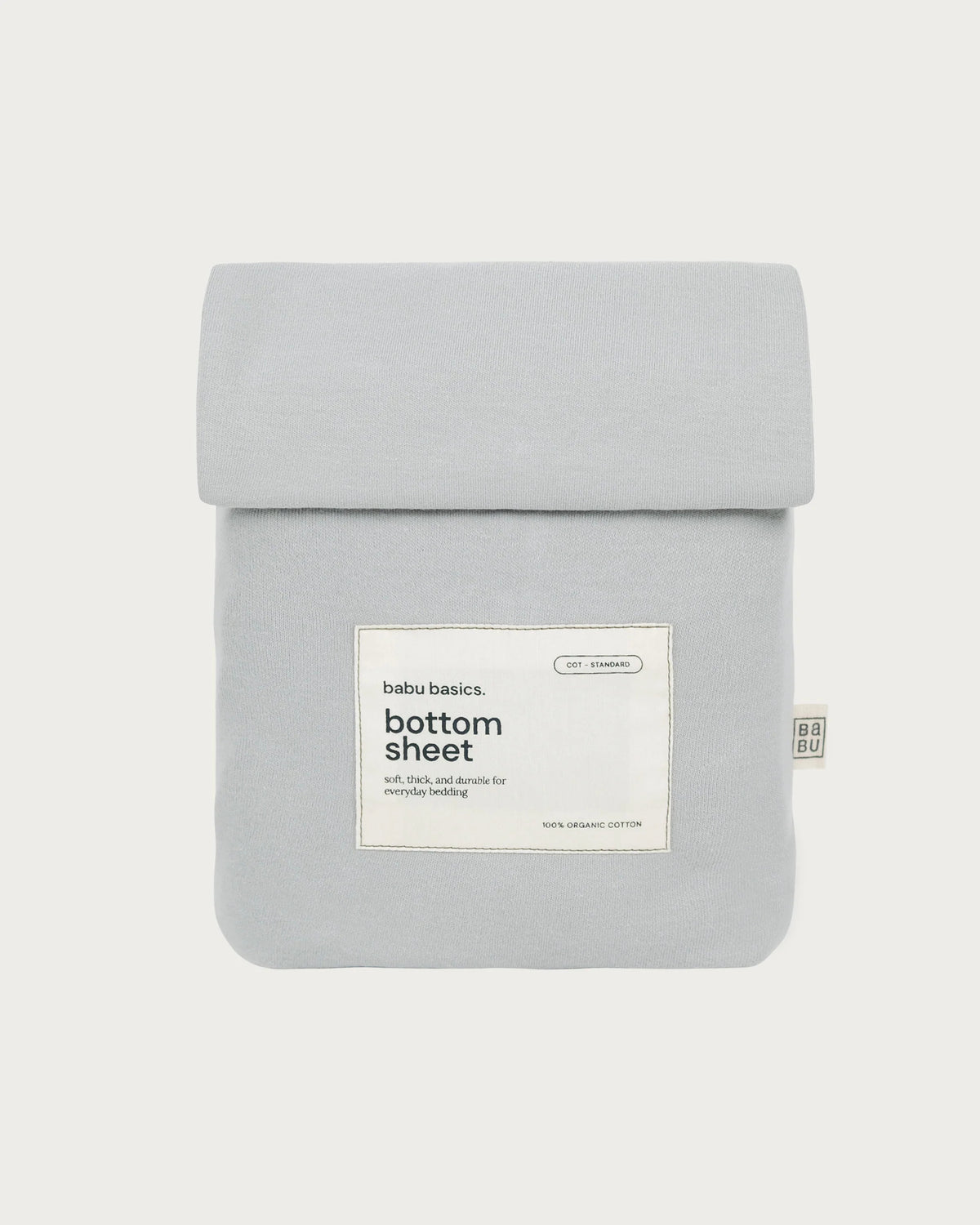 Babu Organic Cotton Cot Fitted Sheet