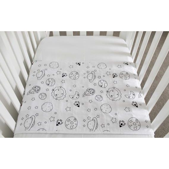 Brolly Sheets Cot Pad with Wings