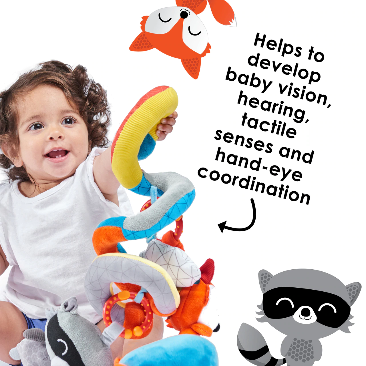 Diono Character Activity Spiral Toy