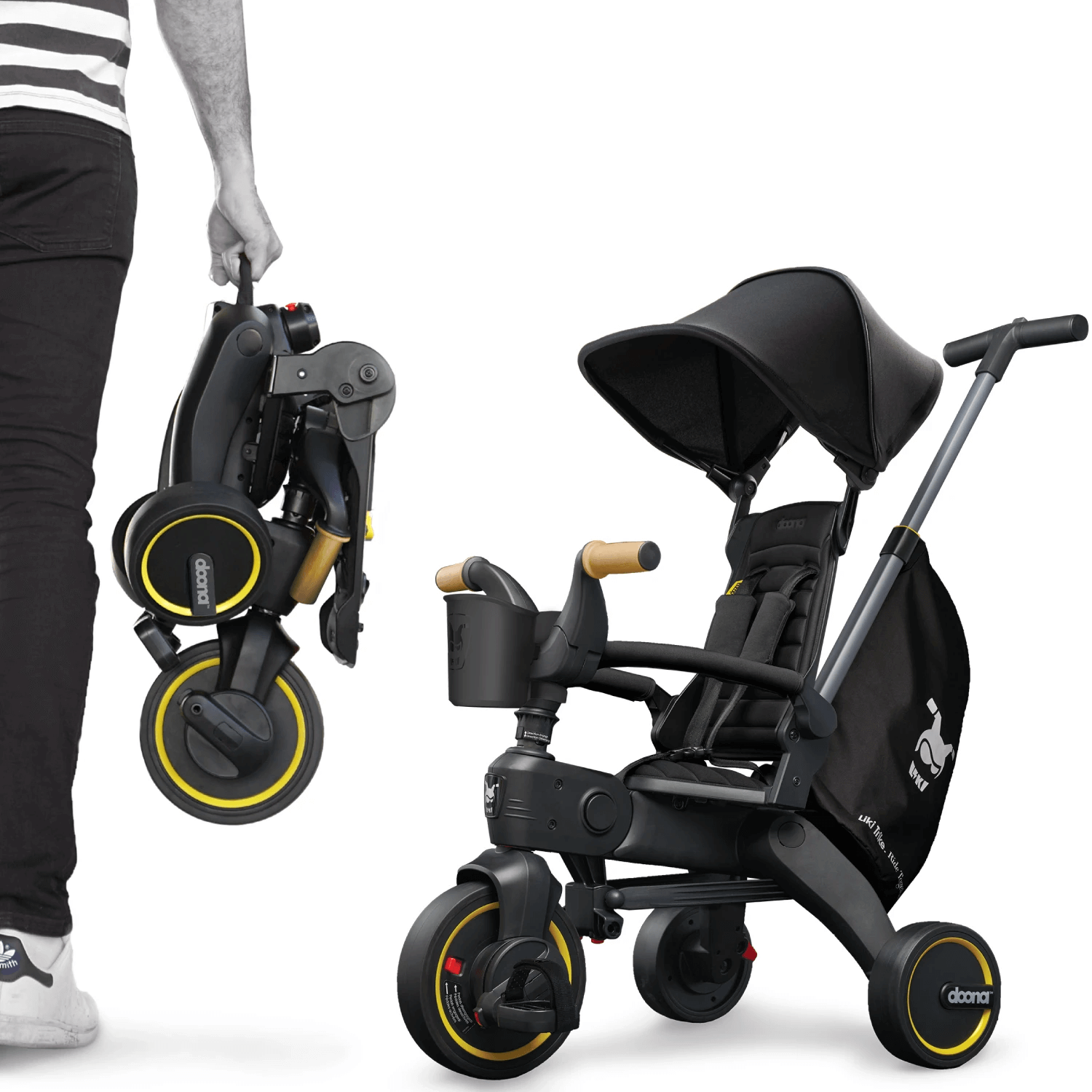 Doona Liki Trike S5 Deluxe - Nitro Black