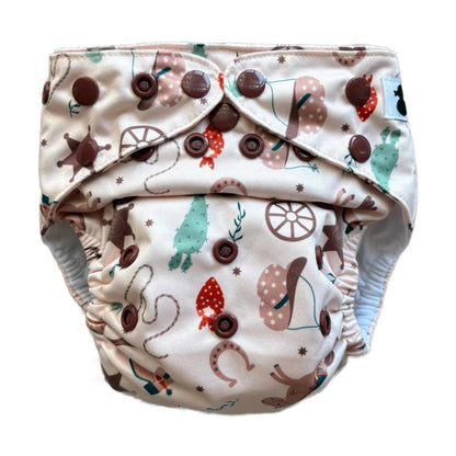 Fluffy Ducks Premium Reuseable Nappy