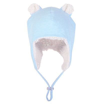 Bedhead Fleecy Baby Beanie - Baby Blue Marle
