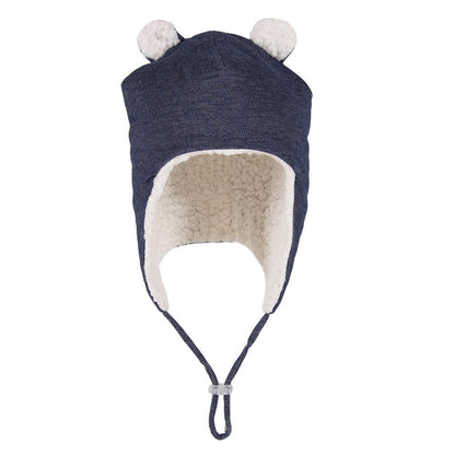 Bedhead Fleecy Baby Beanie - Denim