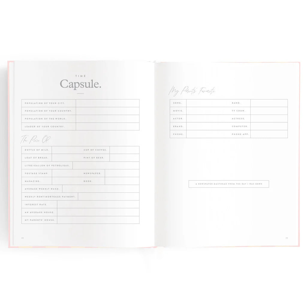 Fox & Fallow Baby Book