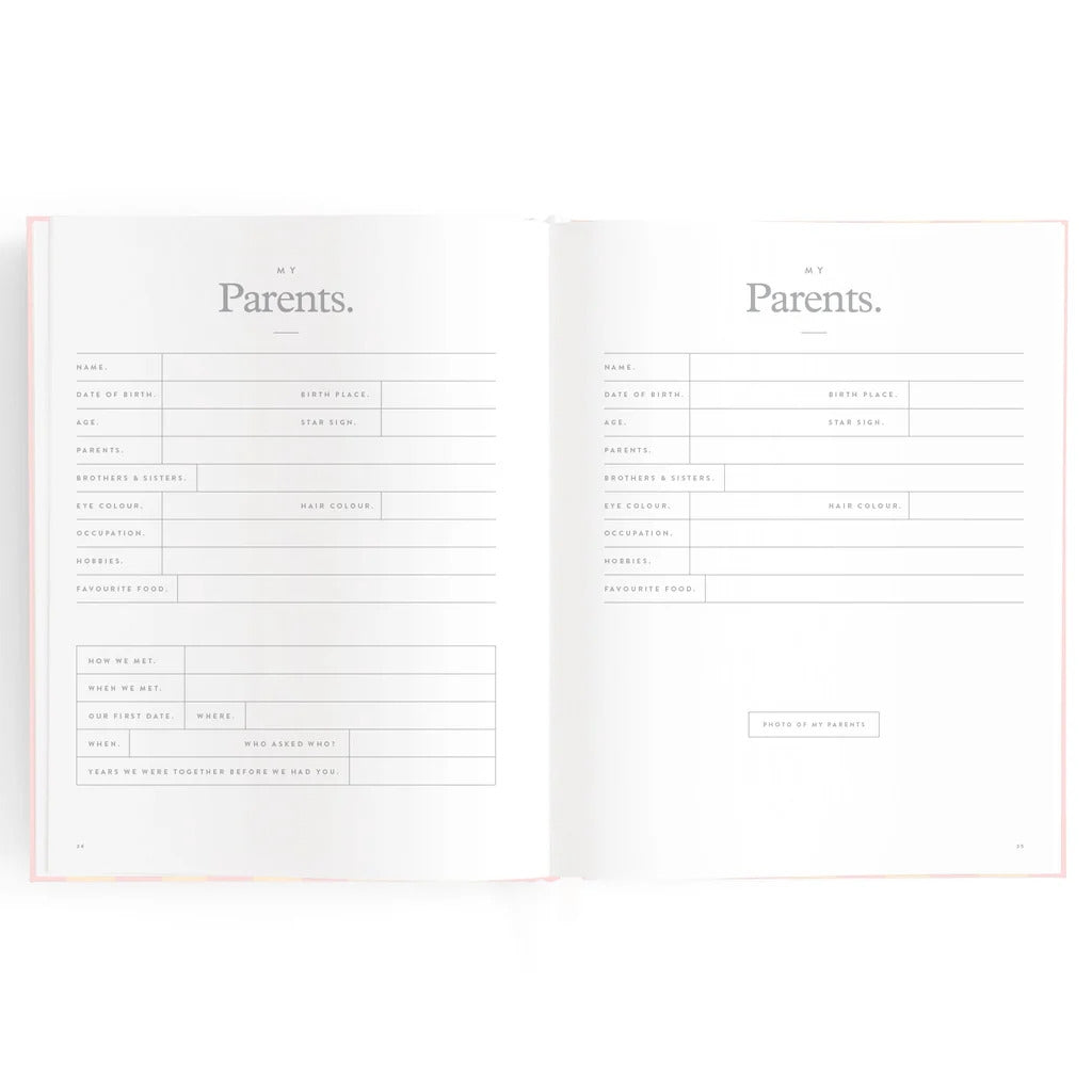 Fox & Fallow Baby Book